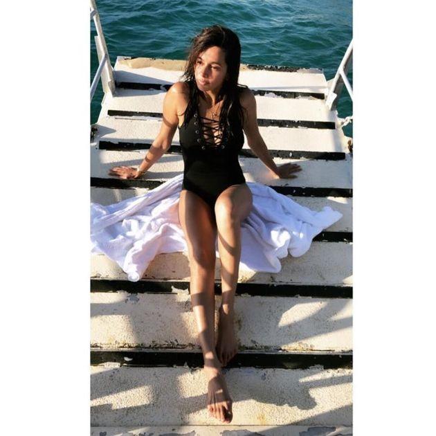 Shibani Dandekar Bikini pics