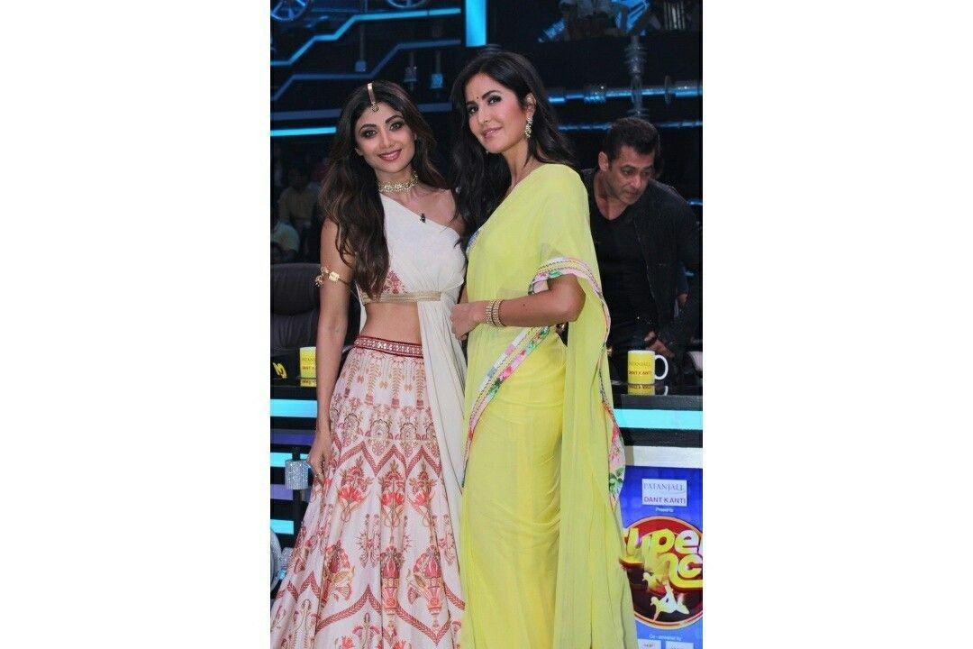 Shilpa Shetty Kundra, Katrina Kaif on the sets of Super Dancer chapter 3” 