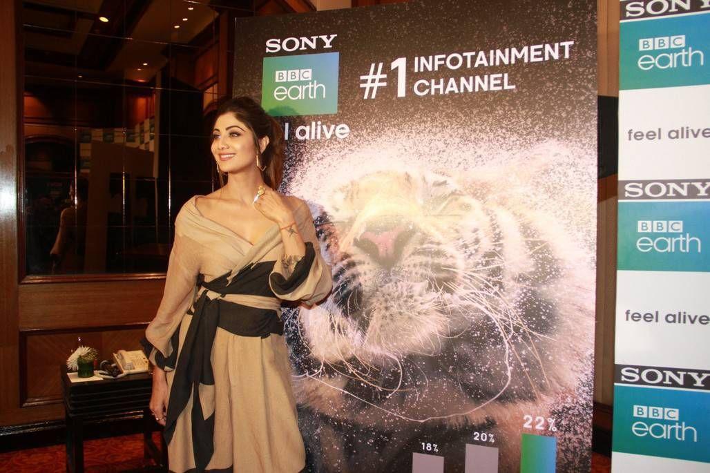 Shilpa Shetty Sony BBC Earth 1st Anniversary Celebrations Stills