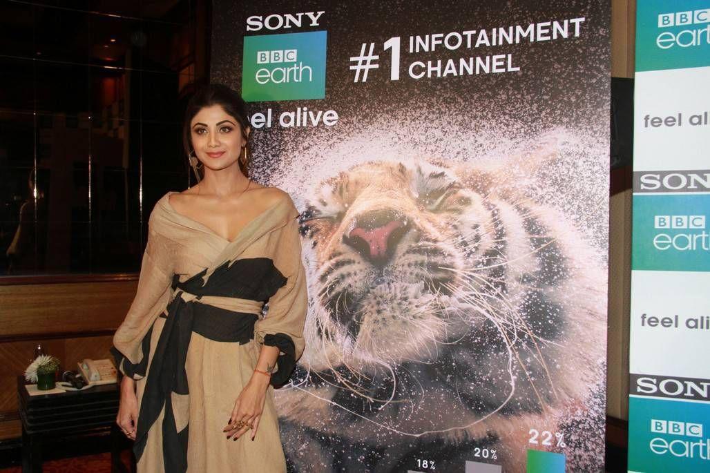 Shilpa Shetty Sony BBC Earth 1st Anniversary Celebrations Stills