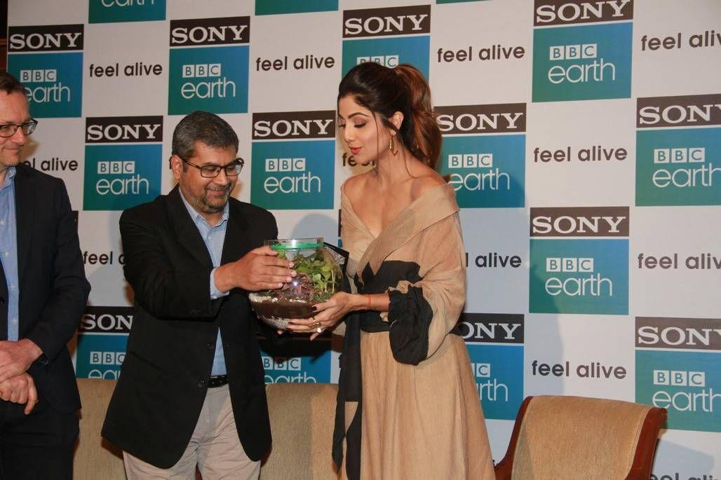 Shilpa Shetty Sony BBC Earth 1st Anniversary Celebrations Stills