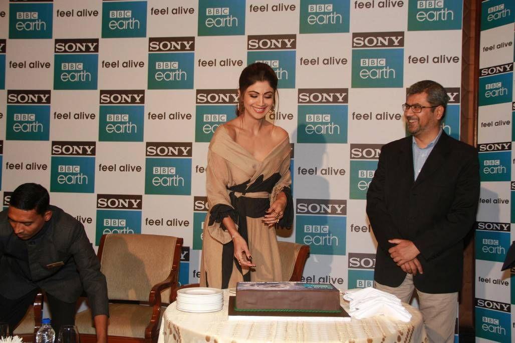 Shilpa Shetty Sony BBC Earth 1st Anniversary Celebrations Stills