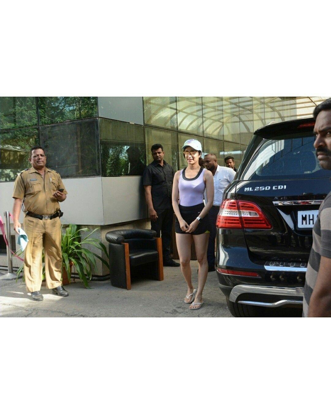Shraddha Kapoor seen at Andheri
