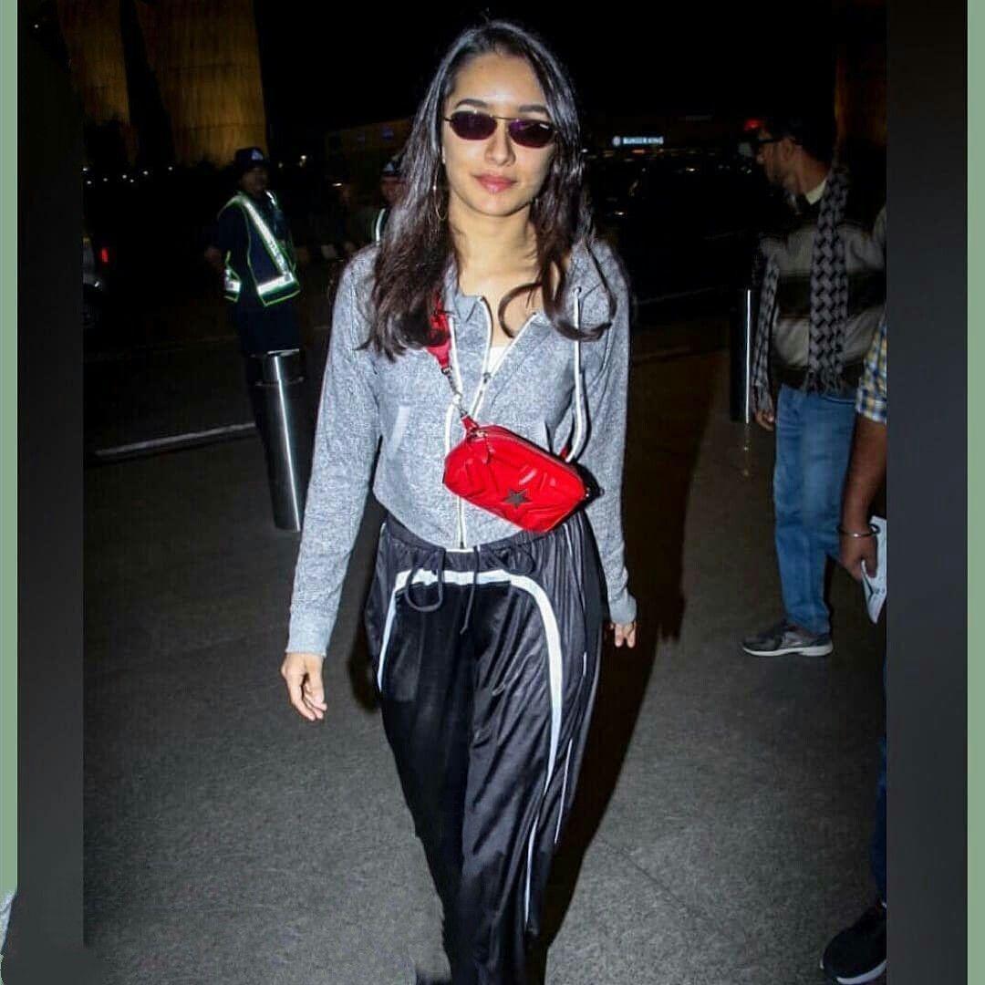 Shraddha Kapoor spotted at Chandigarh Airport