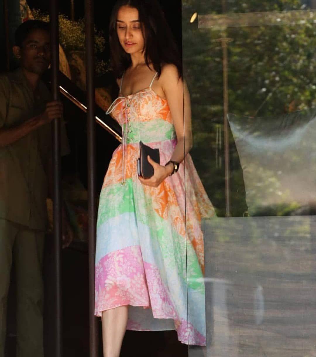 Shraddha Kapoor spotted outside her home in Juhu