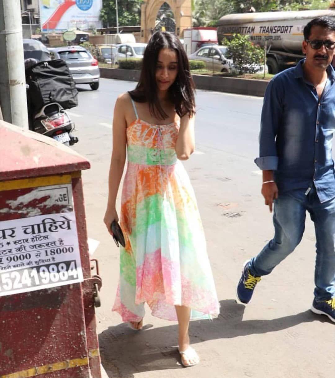 Shraddha Kapoor spotted outside her home in Juhu