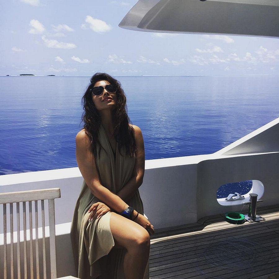 Shriya Saran Vacation at Maldives Unseen Photos