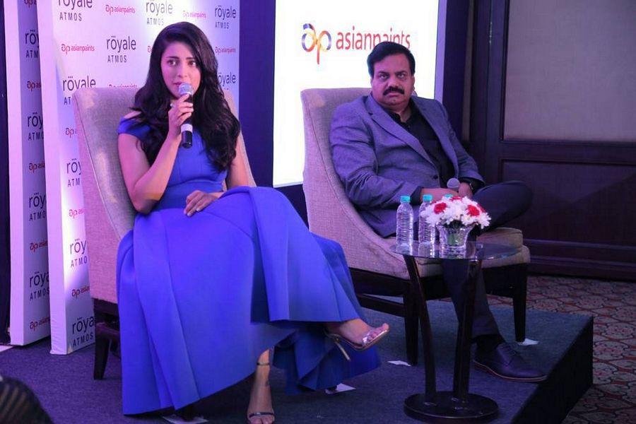 Shruti Haasan Stills At Asian Paints Royale Atmos Launch
