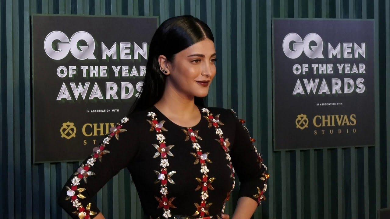 Shruti Haasan at GQ Men of the Year Awards 2018