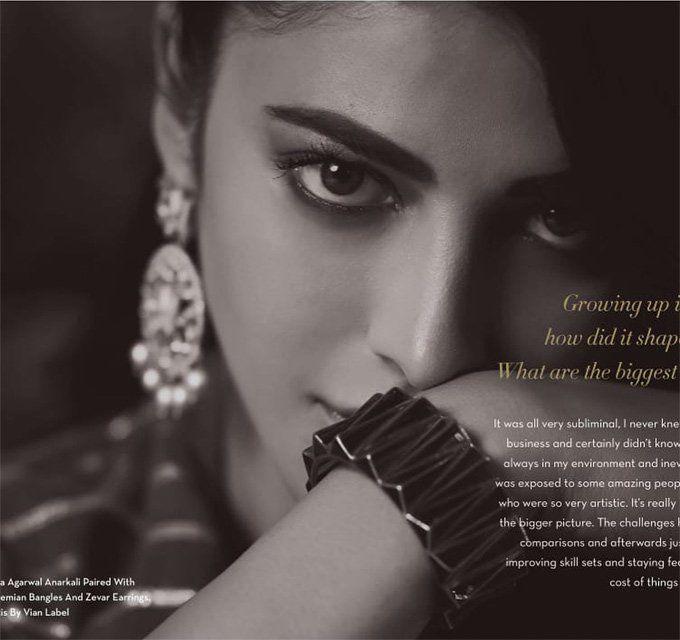 Shruti Hassan poses for Pernia's Pop-Up Photoshoot Stills