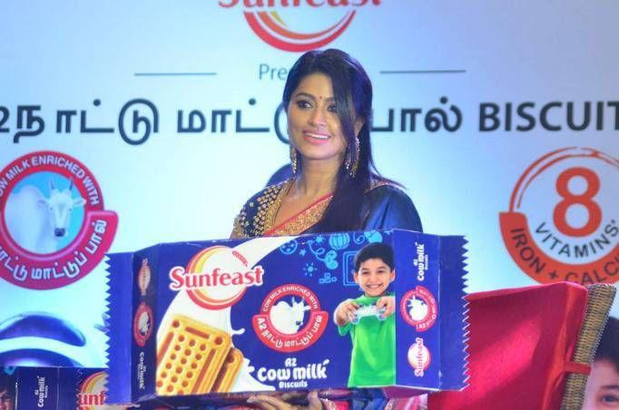 Sneha Prasanna Stills At Sunfeast Biscuits Launch