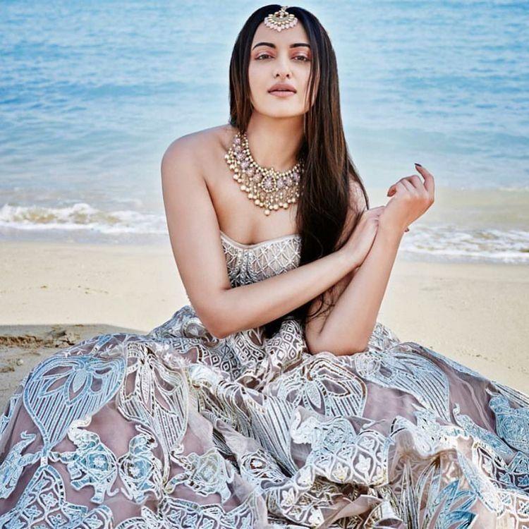 Sonakshi Sinha Bridal Look For Khush magazine Photoshoot