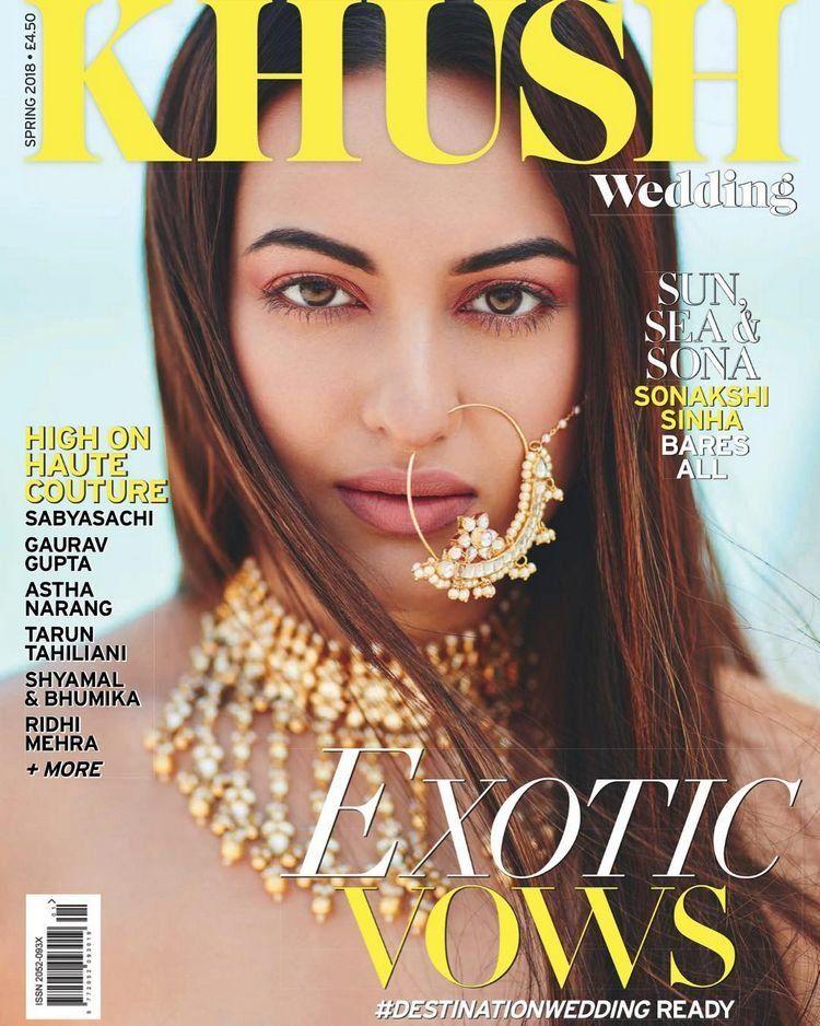 Sonakshi Sinha Bridal Look For Khush magazine Photoshoot