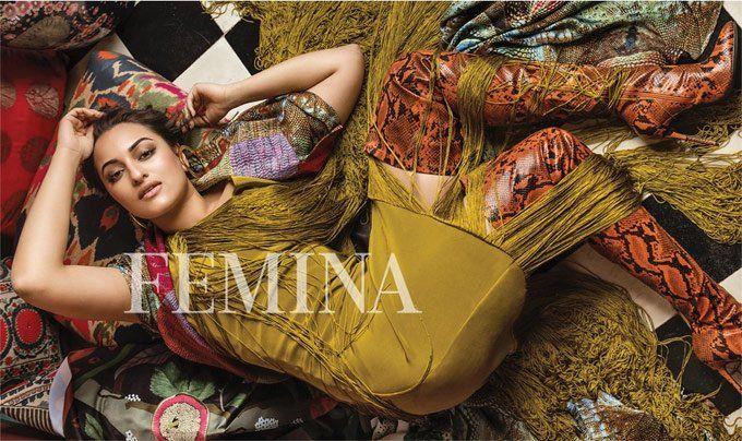 Sonakshi Sinha poses for Femina Photoshoot Stills