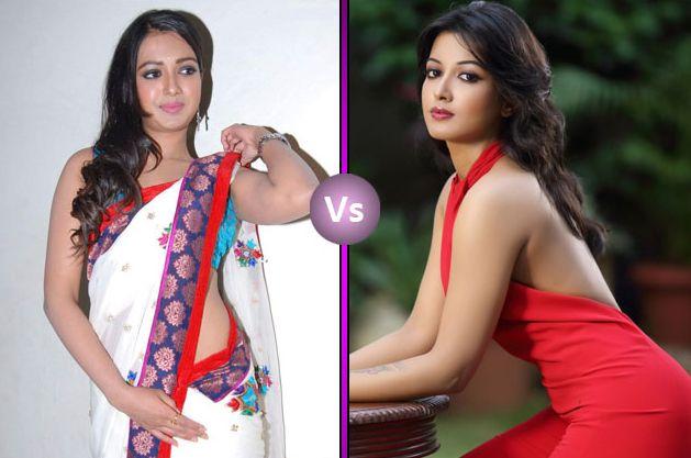 South Indian Actress In Traditional Dress V/s Western Dress Photos