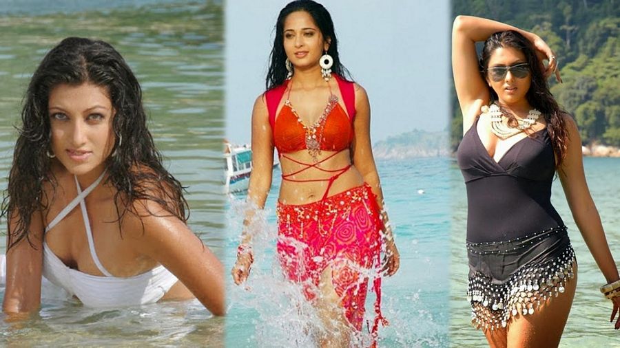 south indian actress hotbikini pics