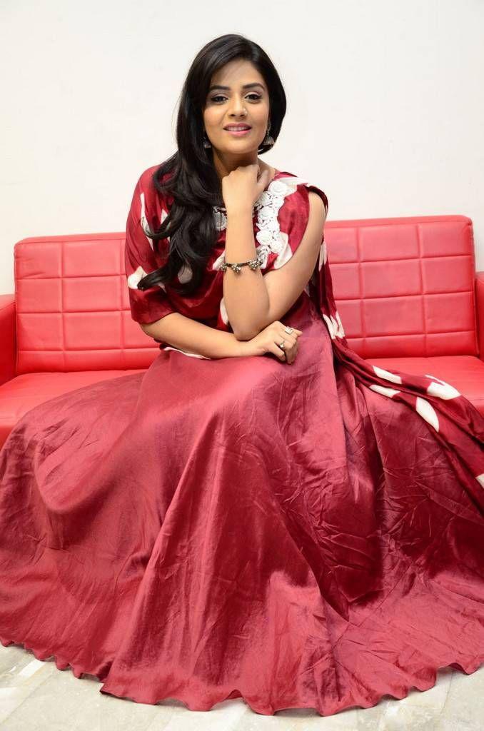 Srimukhi Stills At Good Bad Ugly Movie Song Launch