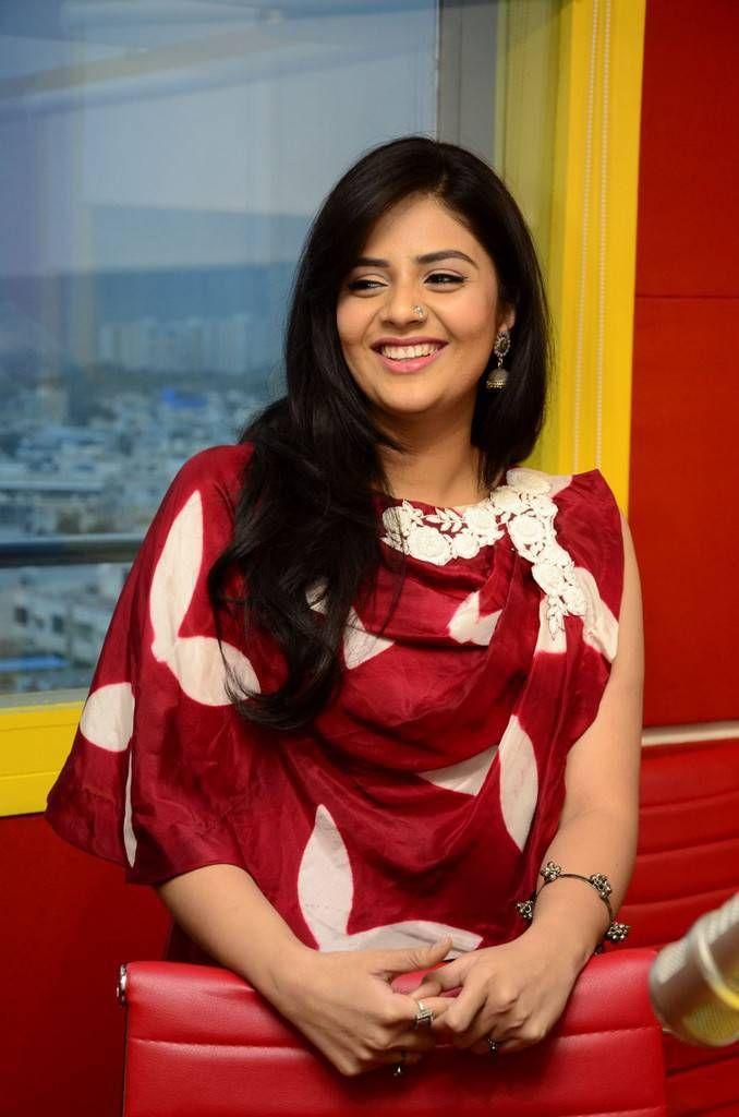 Srimukhi Stills At Good Bad Ugly Movie Song Launch