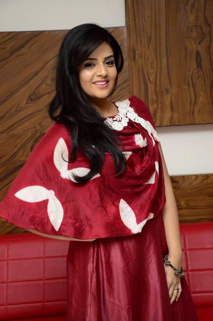 Srimukhi Stills At Good Bad Ugly Movie Song Launch