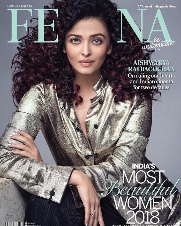 Stunning Beauty Aishwarya Rai poses for Femina Photoshoot Stills