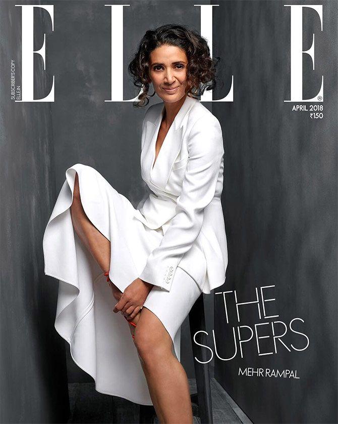 Supermodel Of India Retunites For Elle Magazine Photoshoot