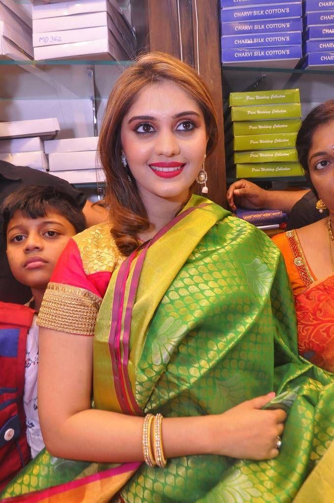 Surabhi Stills At Nakshatra Fashion Store Launch