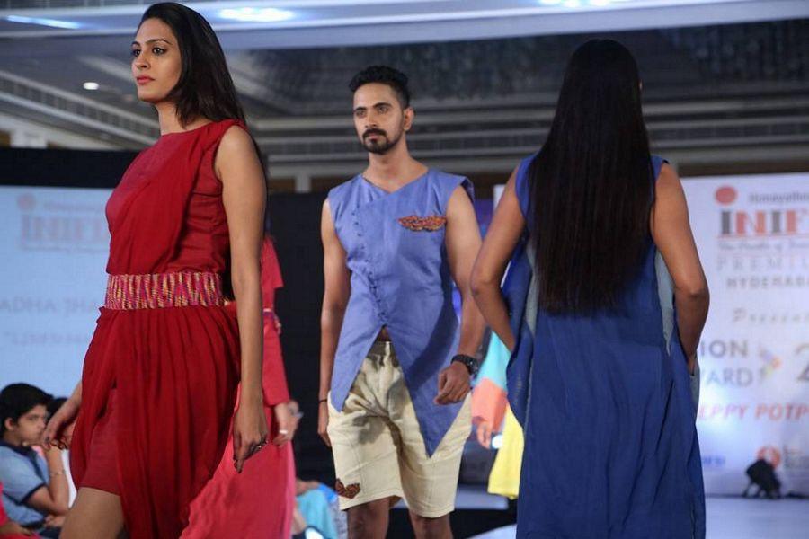 Swetha Jadhav Stills At INIFD Fashion Show