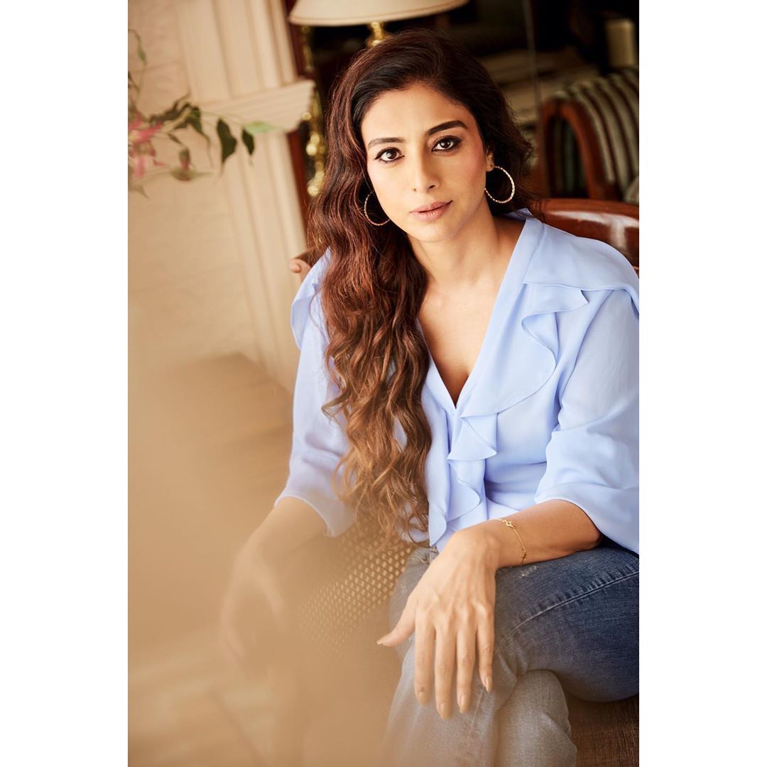 Tabu at the promotions of De De Pyaar De