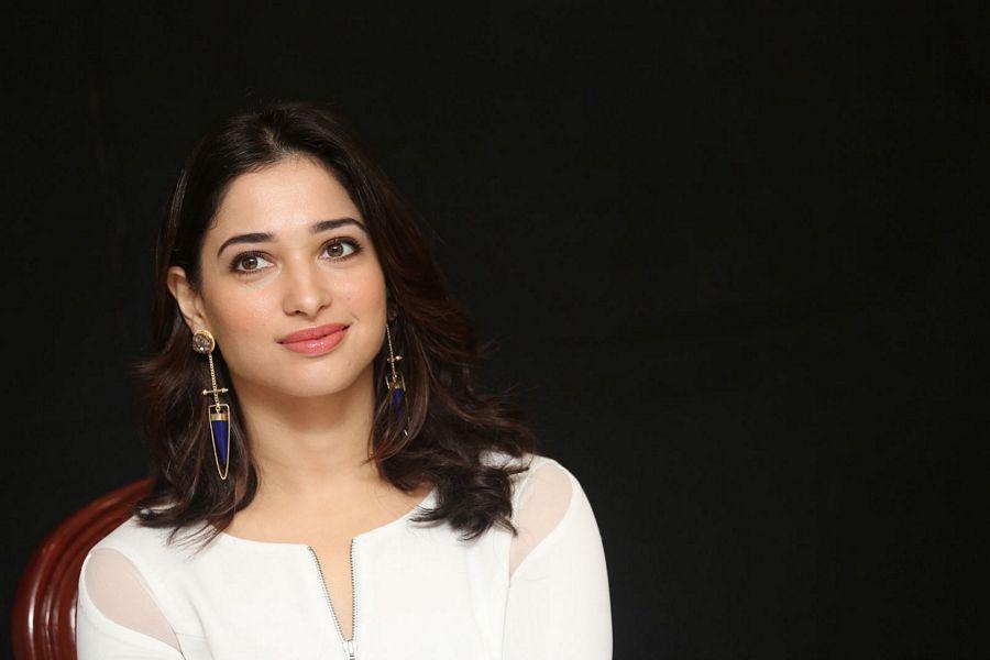 Tamanna Stills At Abhinetri Movie Interview