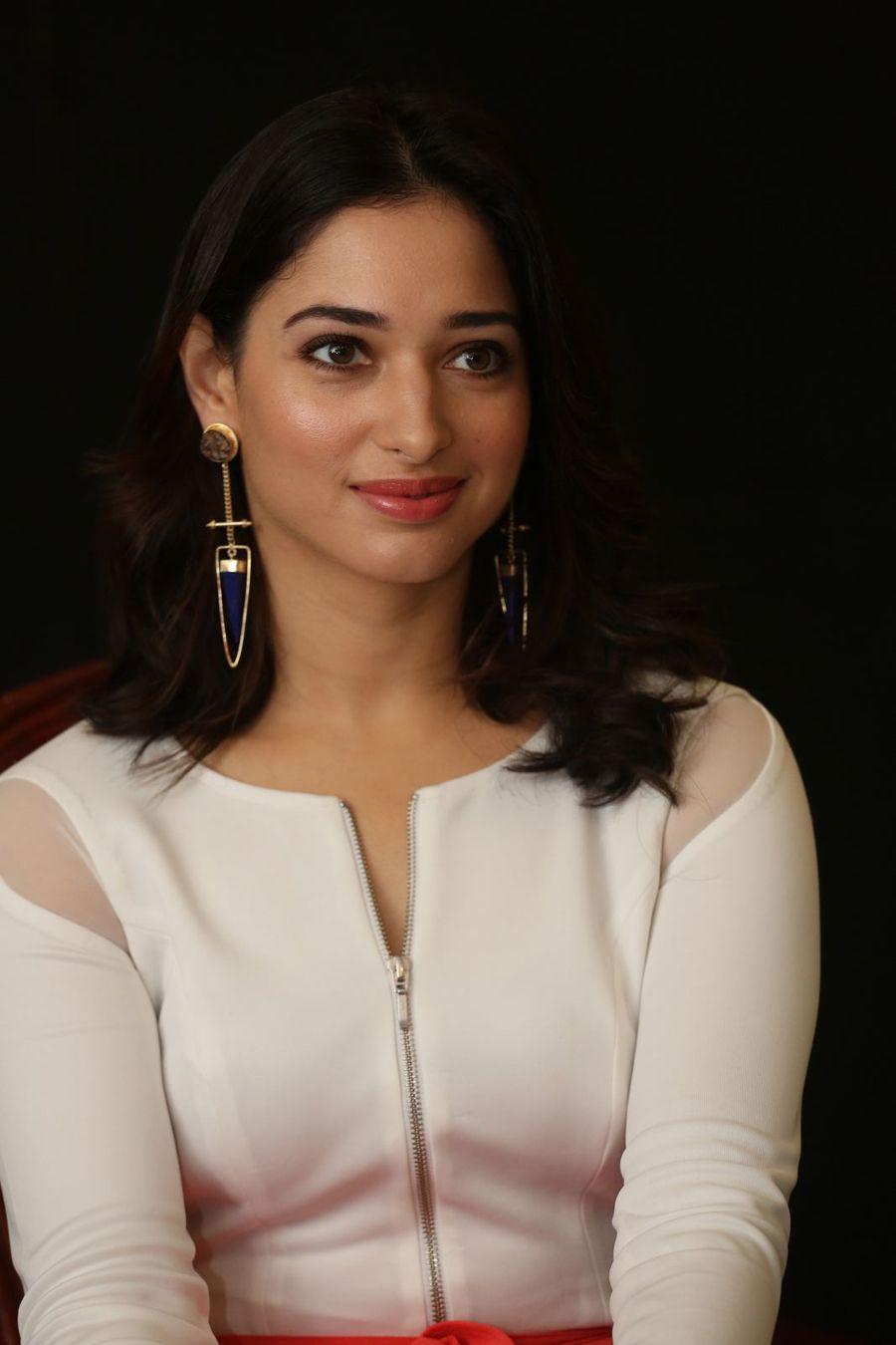 Tamanna Stills At Abhinetri Movie Interview