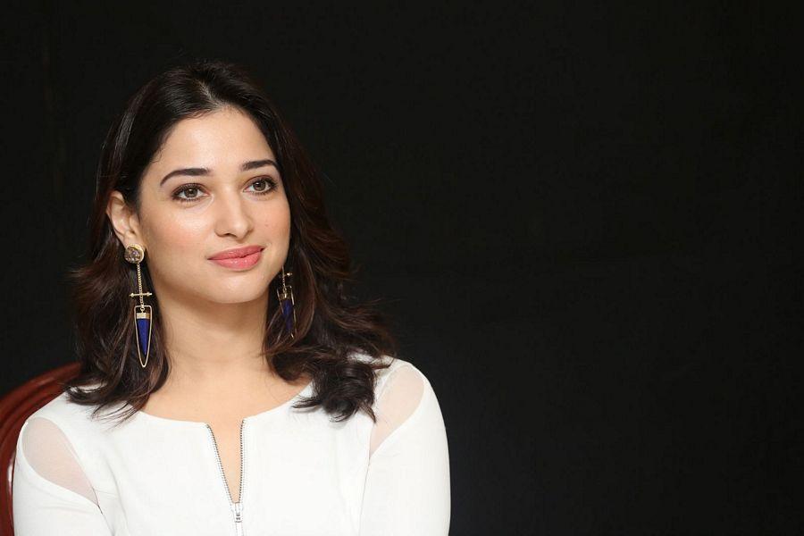 Tamanna Stills At Abhinetri Movie Interview
