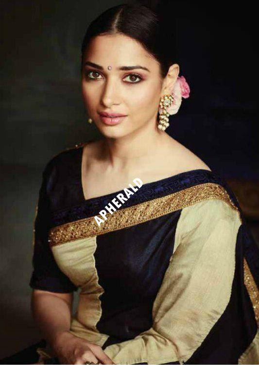 Tamanna's latest saree photoshoot for a Textile showroom