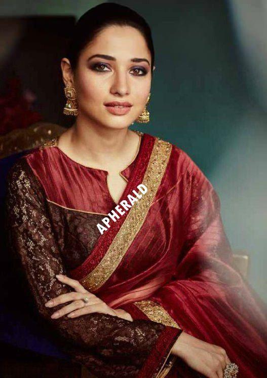 Tamanna's latest saree photoshoot for a Textile showroom