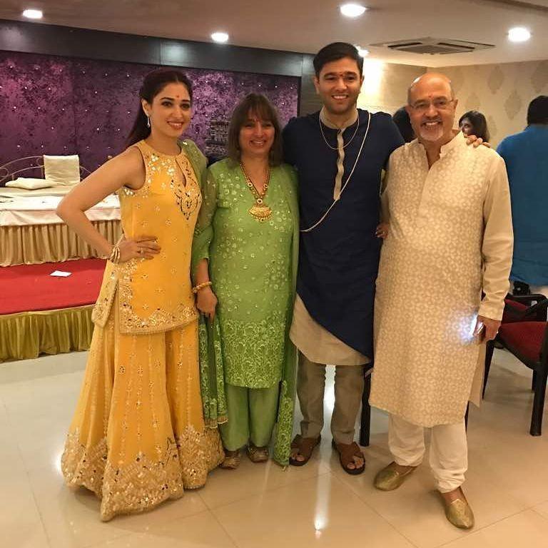 Tamannaah Bhatia looked like a princess at her brother's wedding