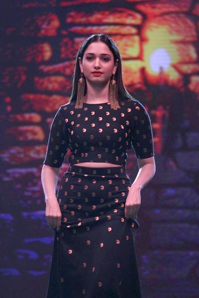 Tamannaah Stills At Showcase The Collection Inspired By Bahubali 2