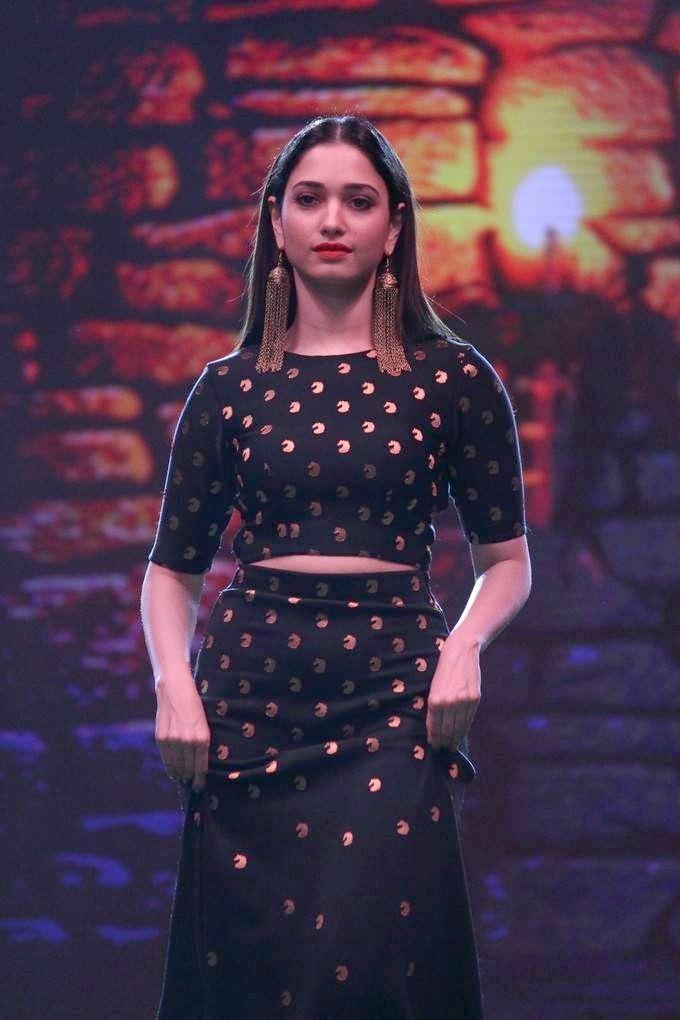 Tamannaah Stills At Showcase The Collection Inspired By Bahubali 2