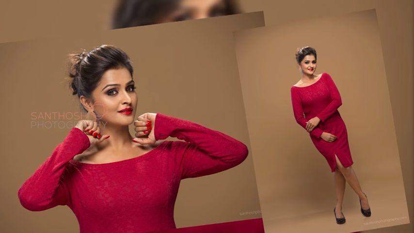 Tamil Actress Remya Nambeesan Latest Photoshoot Stills