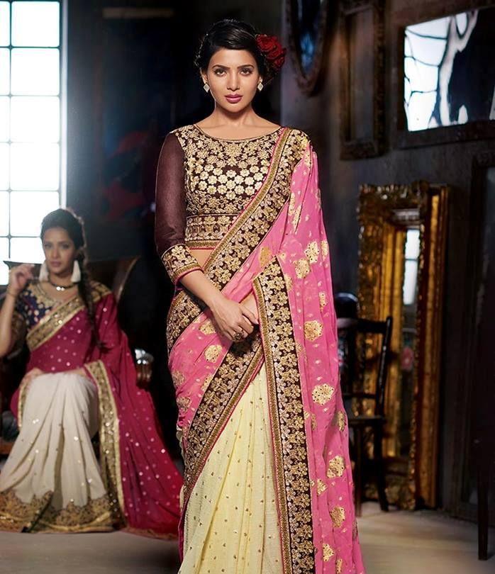 Telugu Actress Samantha Latest Saree Photos