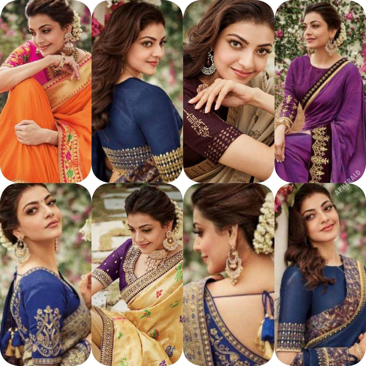 The Tall and Gorgeous Saree Clad Kajal Aggarwal Stills