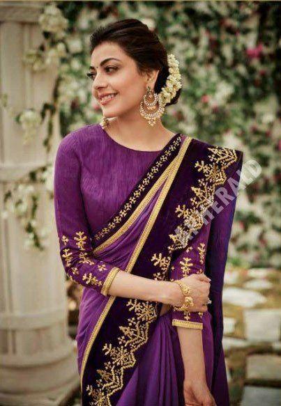 The Tall and Gorgeous Saree Clad Kajal Aggarwal Stills