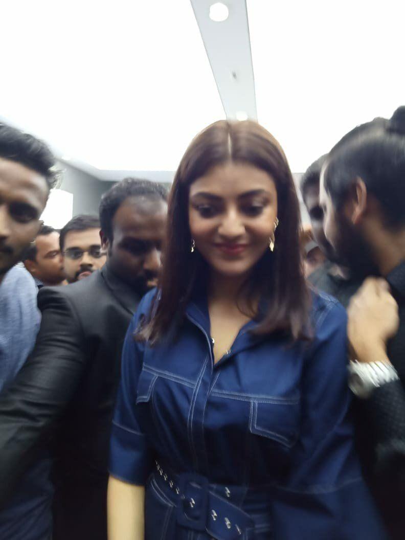 The impeccably stylish Kajal Aggarwal from a recent photoshoot Stills