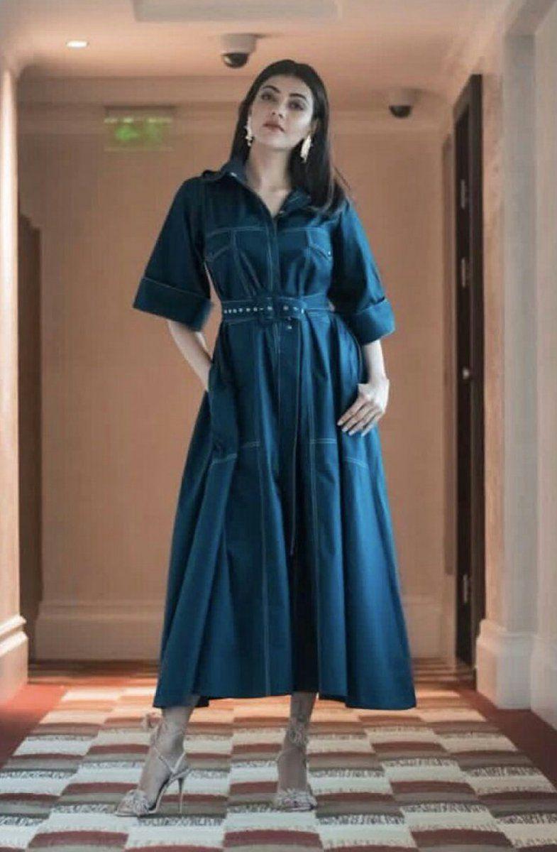 The impeccably stylish Kajal Aggarwal from a recent photoshoot Stills