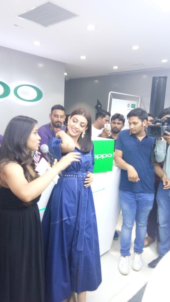 The impeccably stylish Kajal Aggarwal from a recent photoshoot Stills