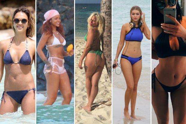 Top 10 Best and Hottest Celebrity Bikini pics