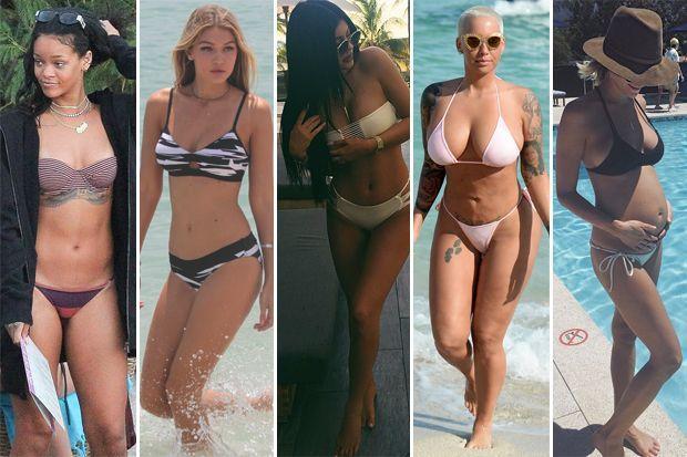 Top 10 Best and Hottest Celebrity Bikini pics