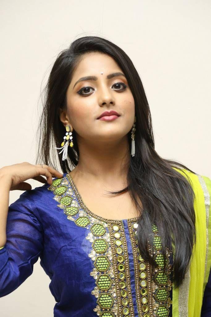 Ulka Gupta Stills Photoshoot in Blue Dress