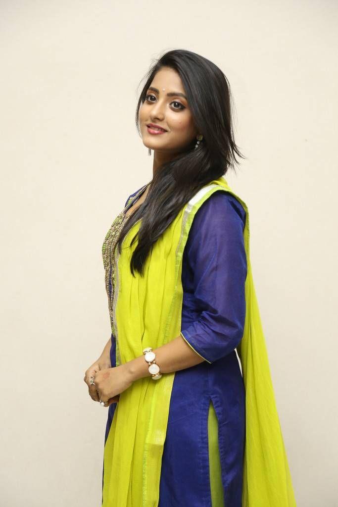 Ulka Gupta Stills Photoshoot in Blue Dress