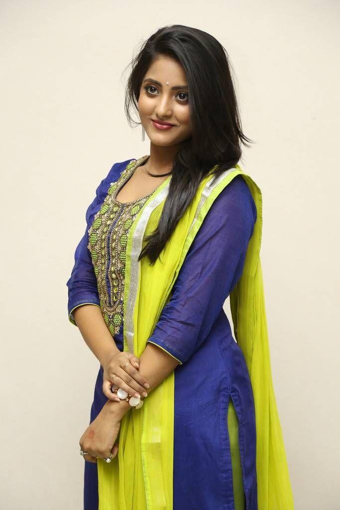 Ulka Gupta Stills Photoshoot in Blue Dress