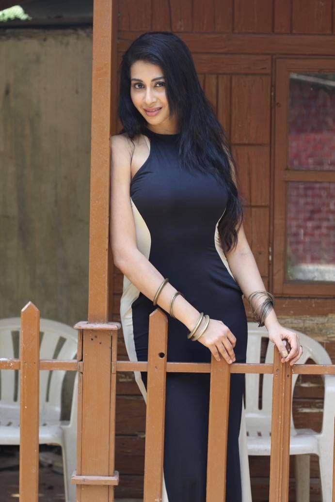 Urmila Gayathri Photoshoot Stills in Black Dress