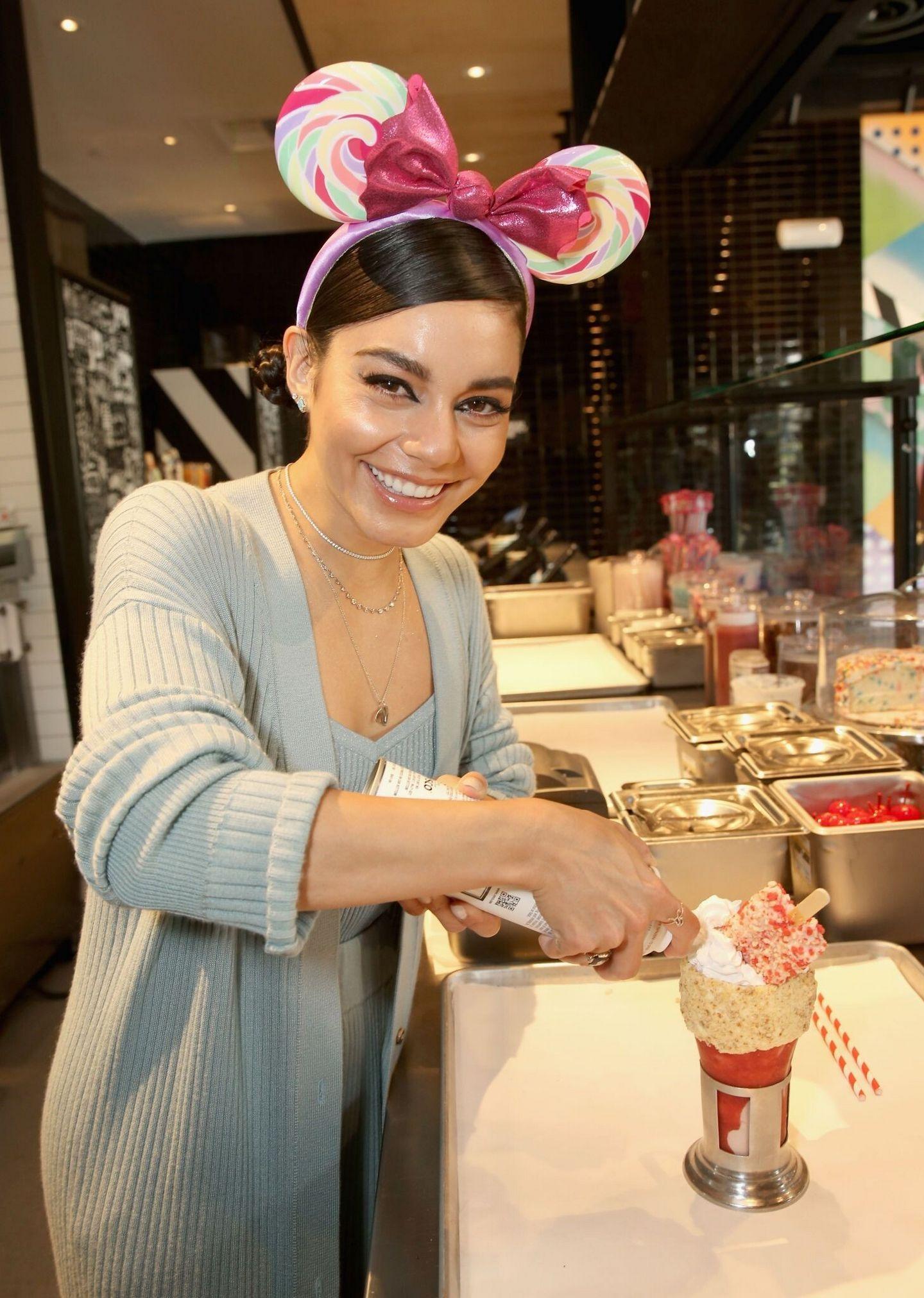Vanessa Hudgens - Black Tap Craft Burgers and Shakes Opening 